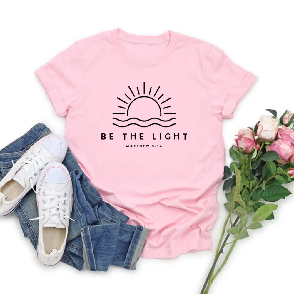 Be The Light T-shirt ~ Christians Mathew 5:14 ~ "Wear His Word" Collection"