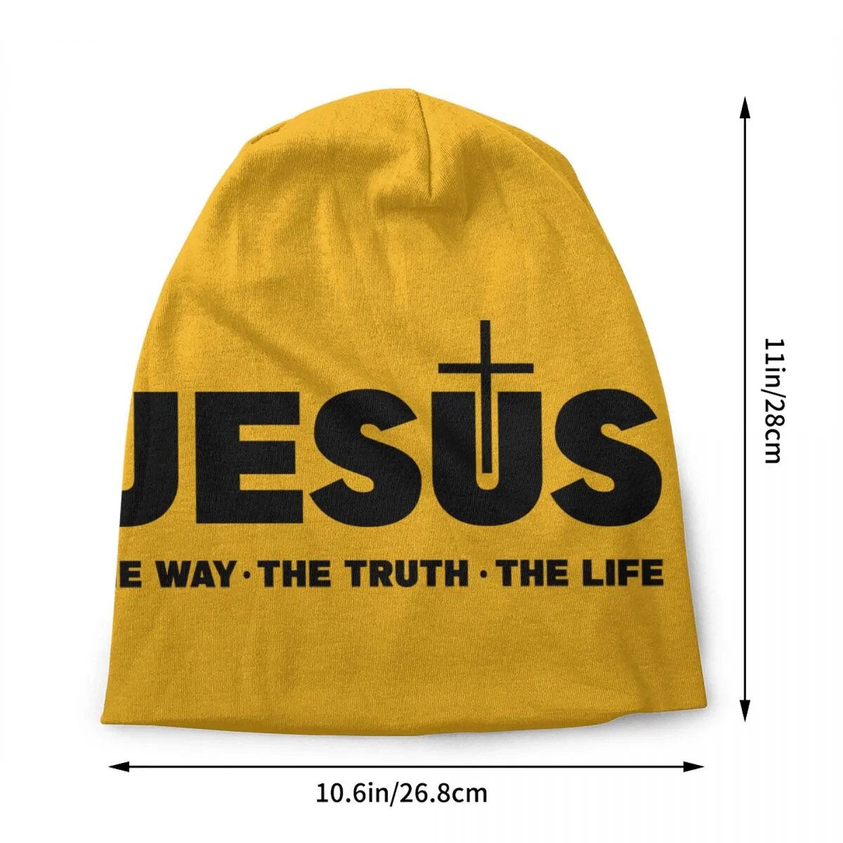 "Jesus Christ, The Way The Truth The Life," Beanies ~ "Wear Your Faith" Collection