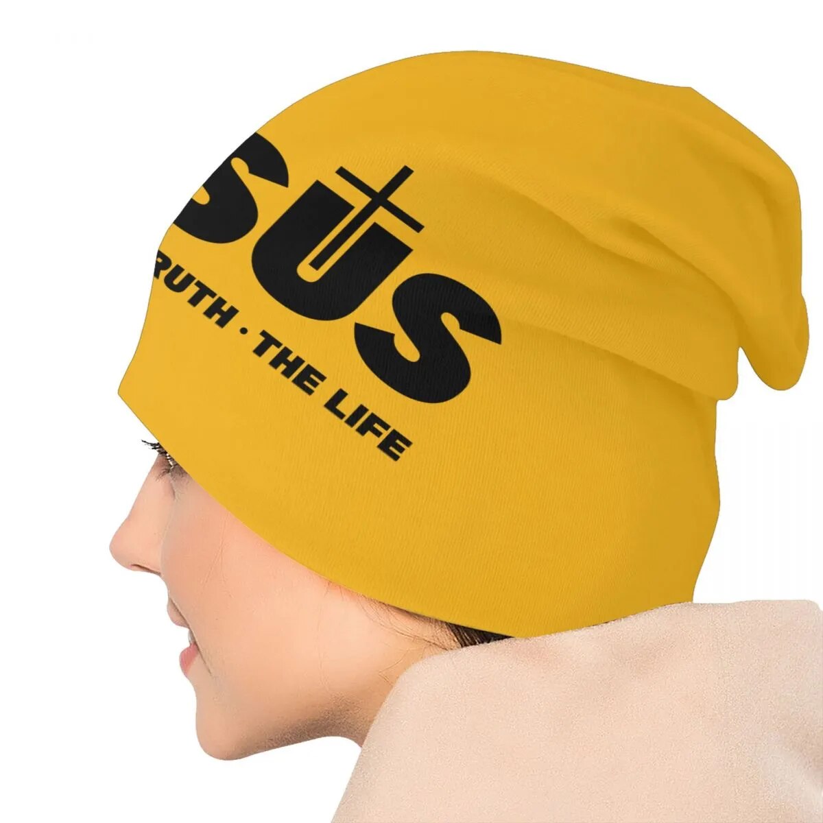 "Jesus Christ, The Way The Truth The Life," Beanies ~ "Wear Your Faith" Collection