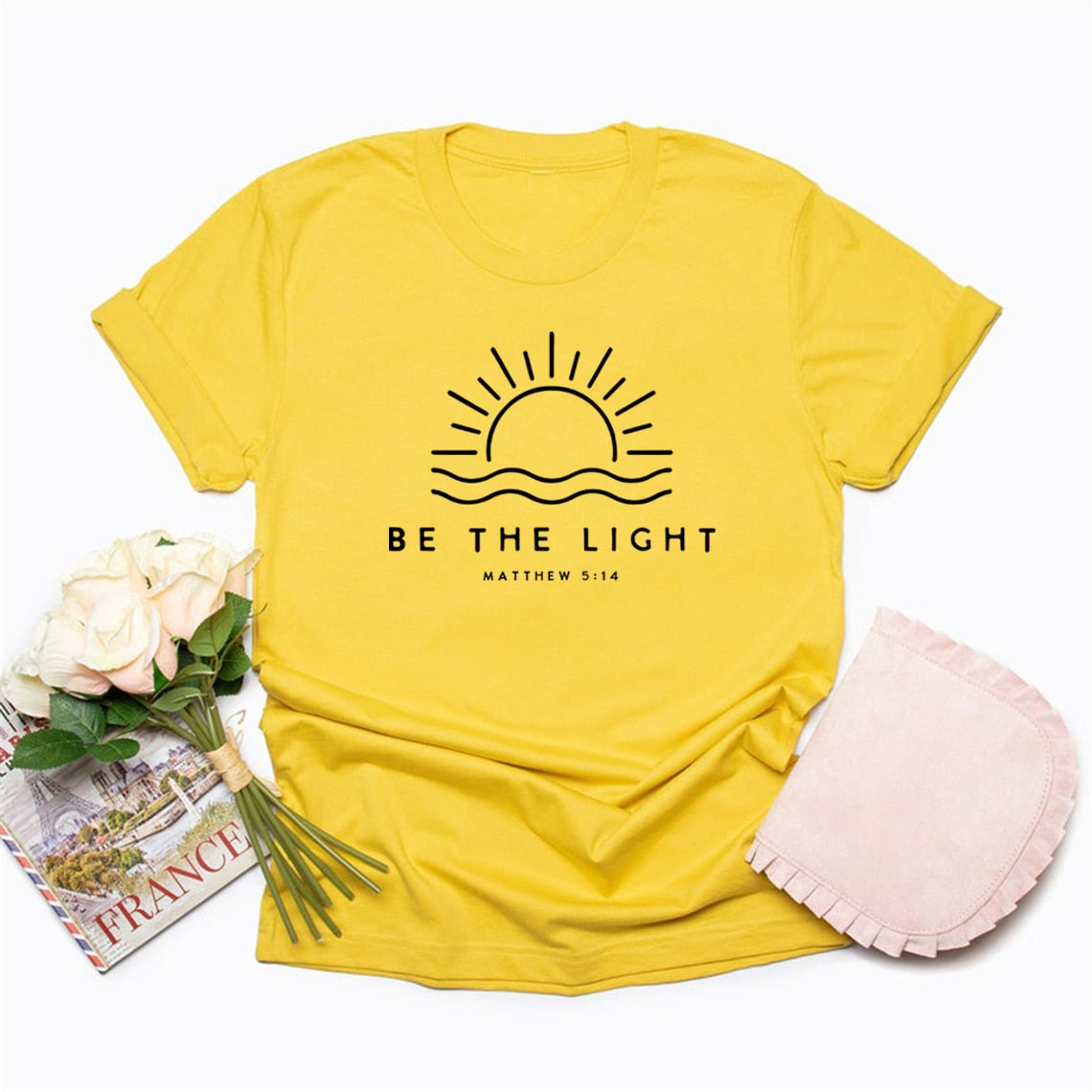 Be The Light T-shirt ~ Christians Mathew 5:14 ~ "Wear His Word" Collection"