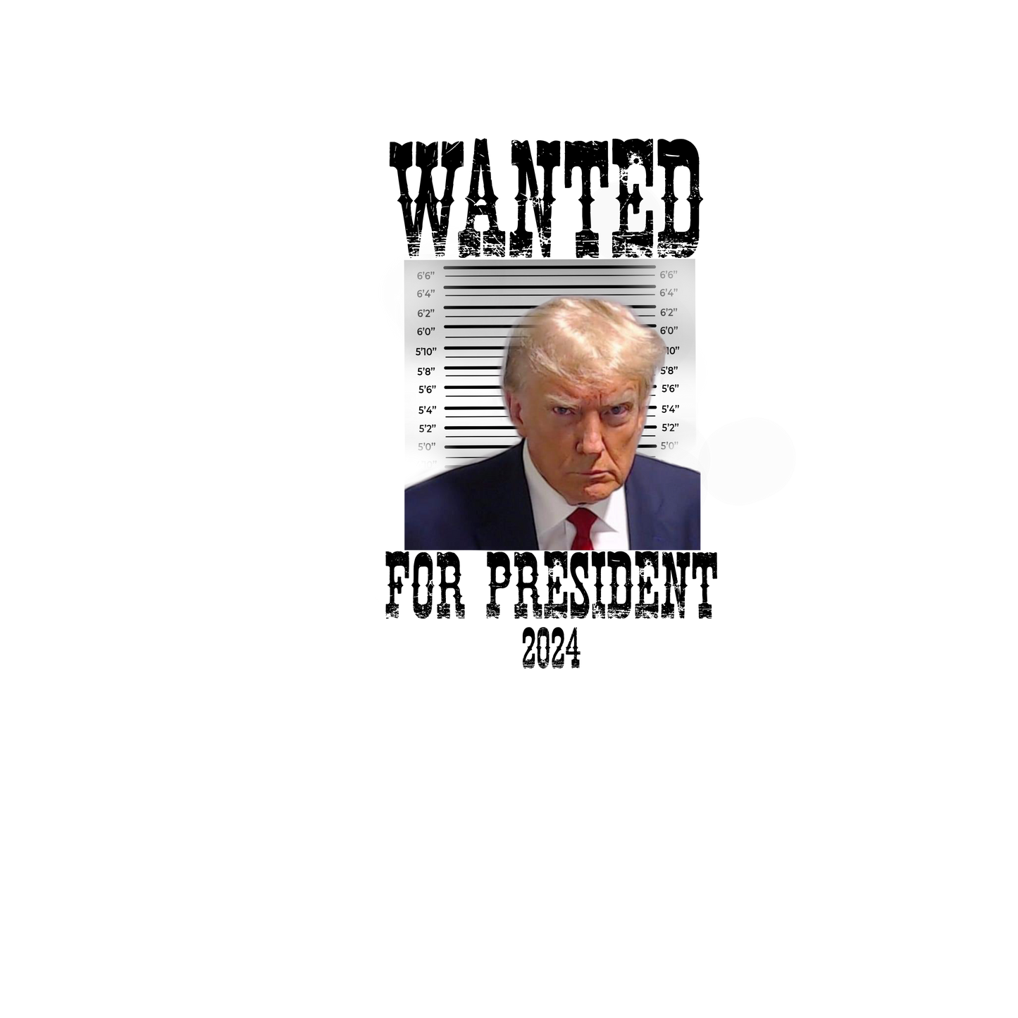 Trump Wanted For President Men's T-Shirt | Color | TRUMP COLLECTION ~ BeJeweled By Julie