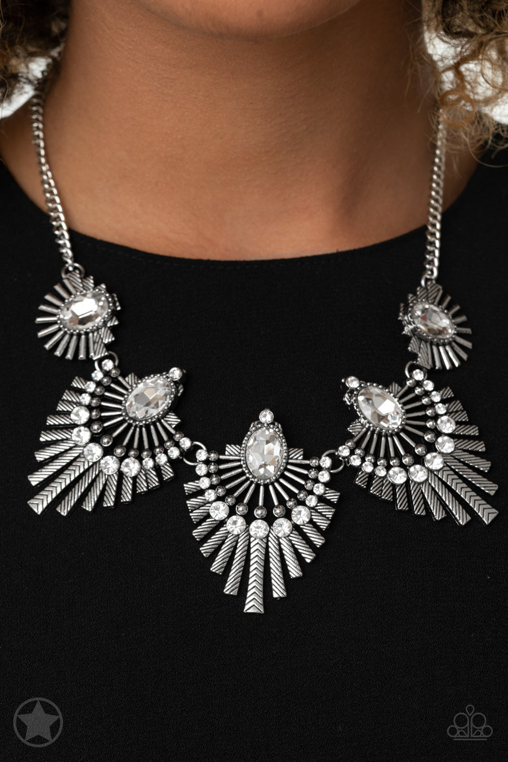 Paparazzi Necklace ♥ Miss YOU-niverse ♥ - Silver