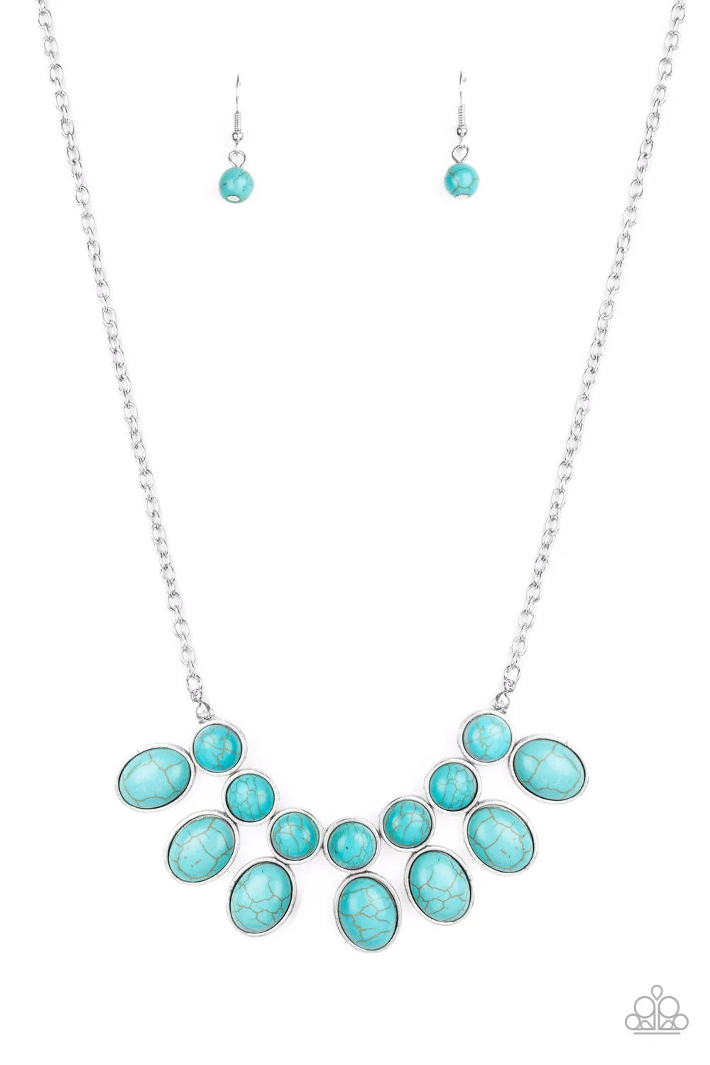 Paparazzi Necklace ~ Environmental Impact - Blue
