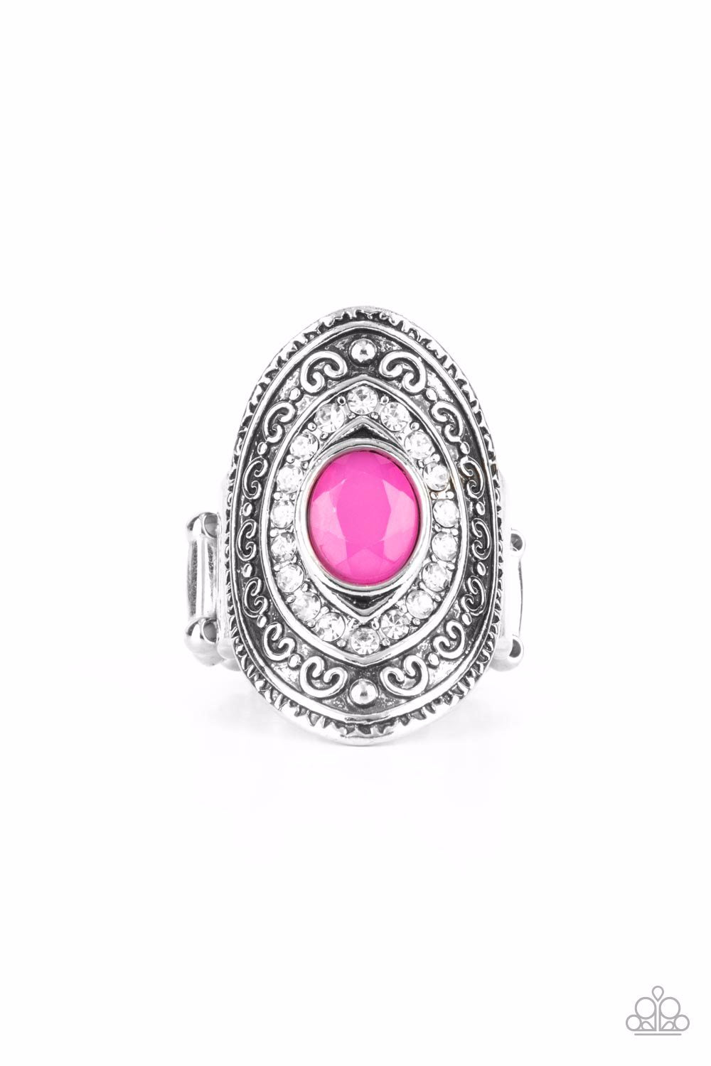 Paparazzi Ring ~ Entrancing Enchantment - Pink
