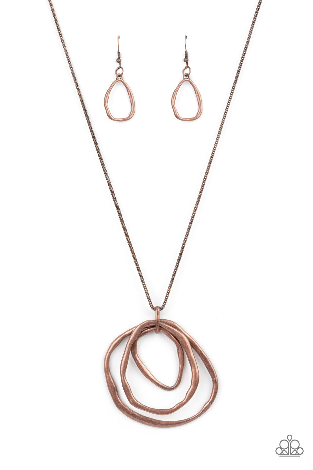Paparazzi Necklace ~ Revamped Relic - Copper