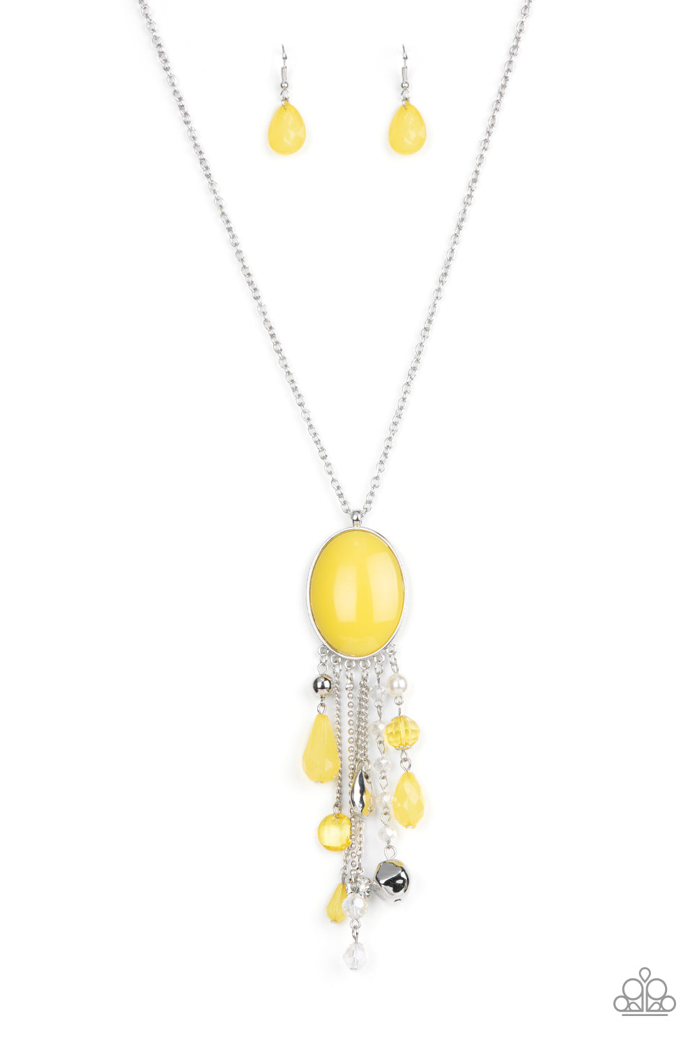 Paparazzi Necklace ~ Whimsical Wishes - White