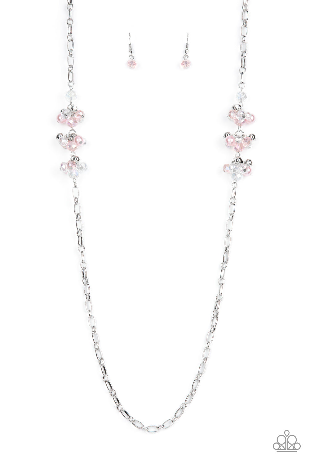 Paparazzi Necklace ~ Poshly Parisian - Pink