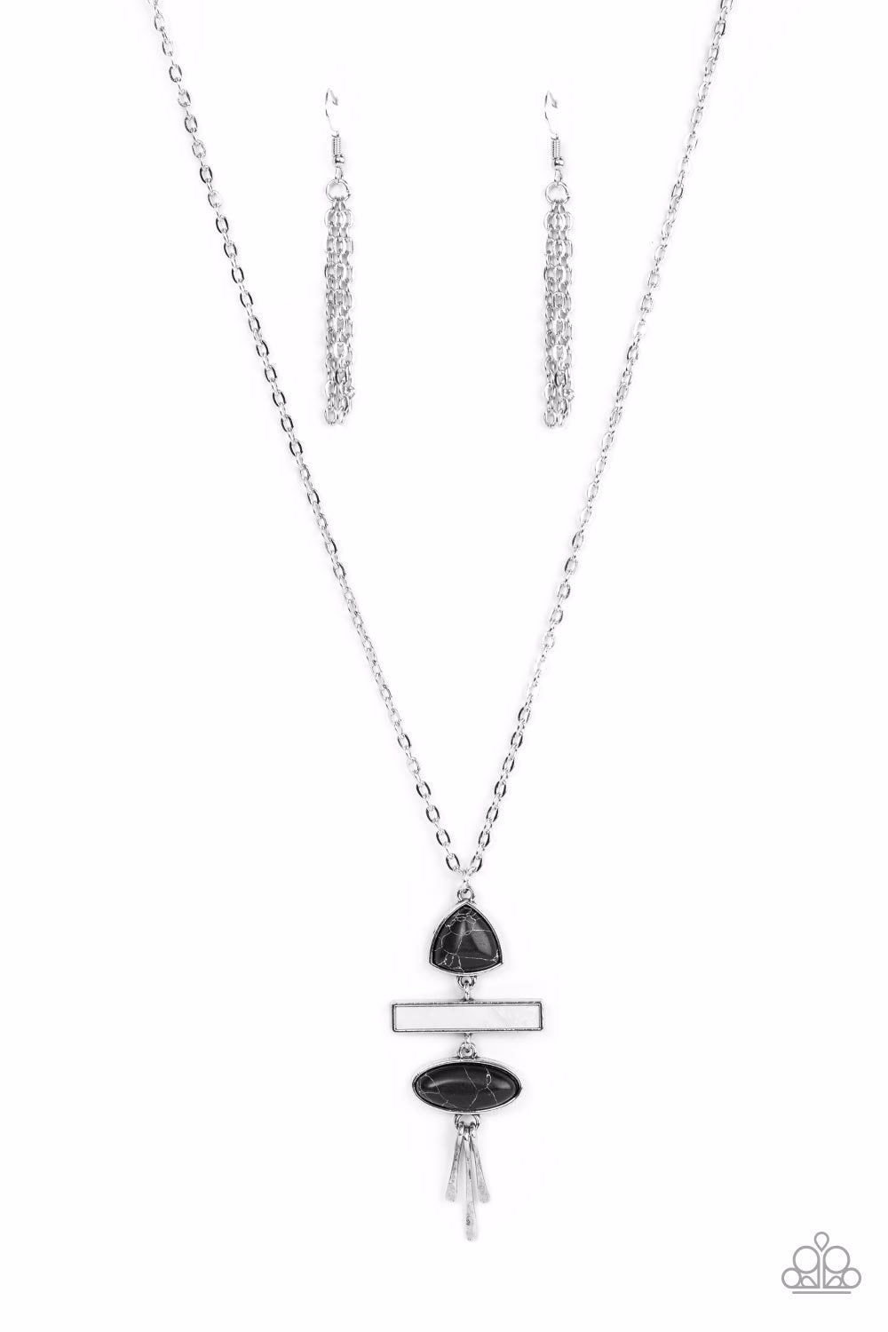Paparazzi Necklace ~ Artisan Eden - Black
