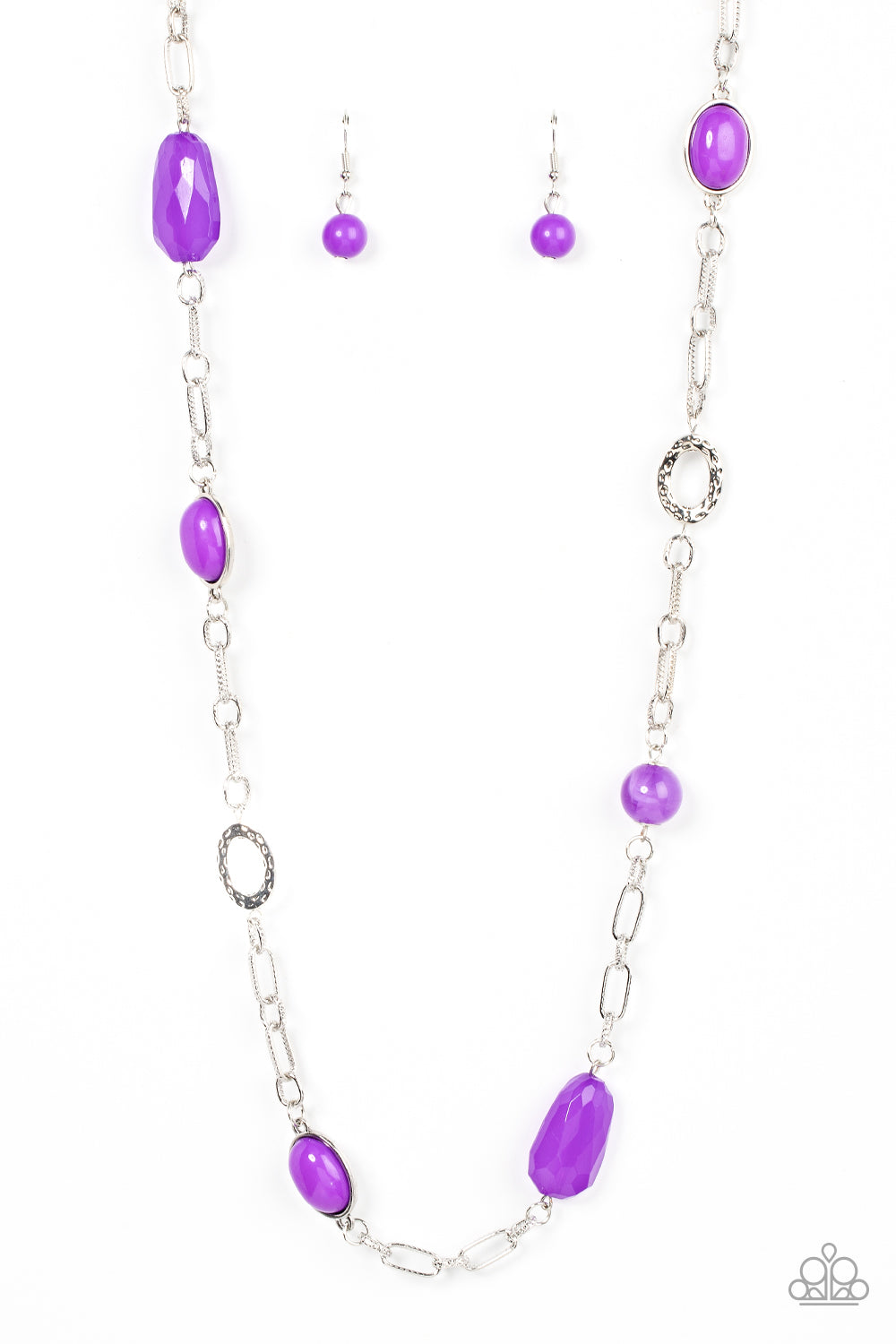 Paparazzi Necklace ~ Barcelona Bash - Purple