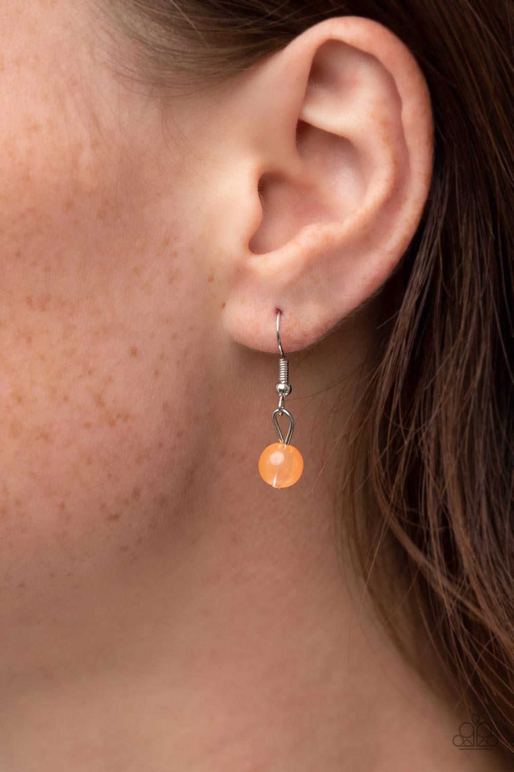 Paparazzi Necklace ~ Having a Wonderful CHIME - Orange