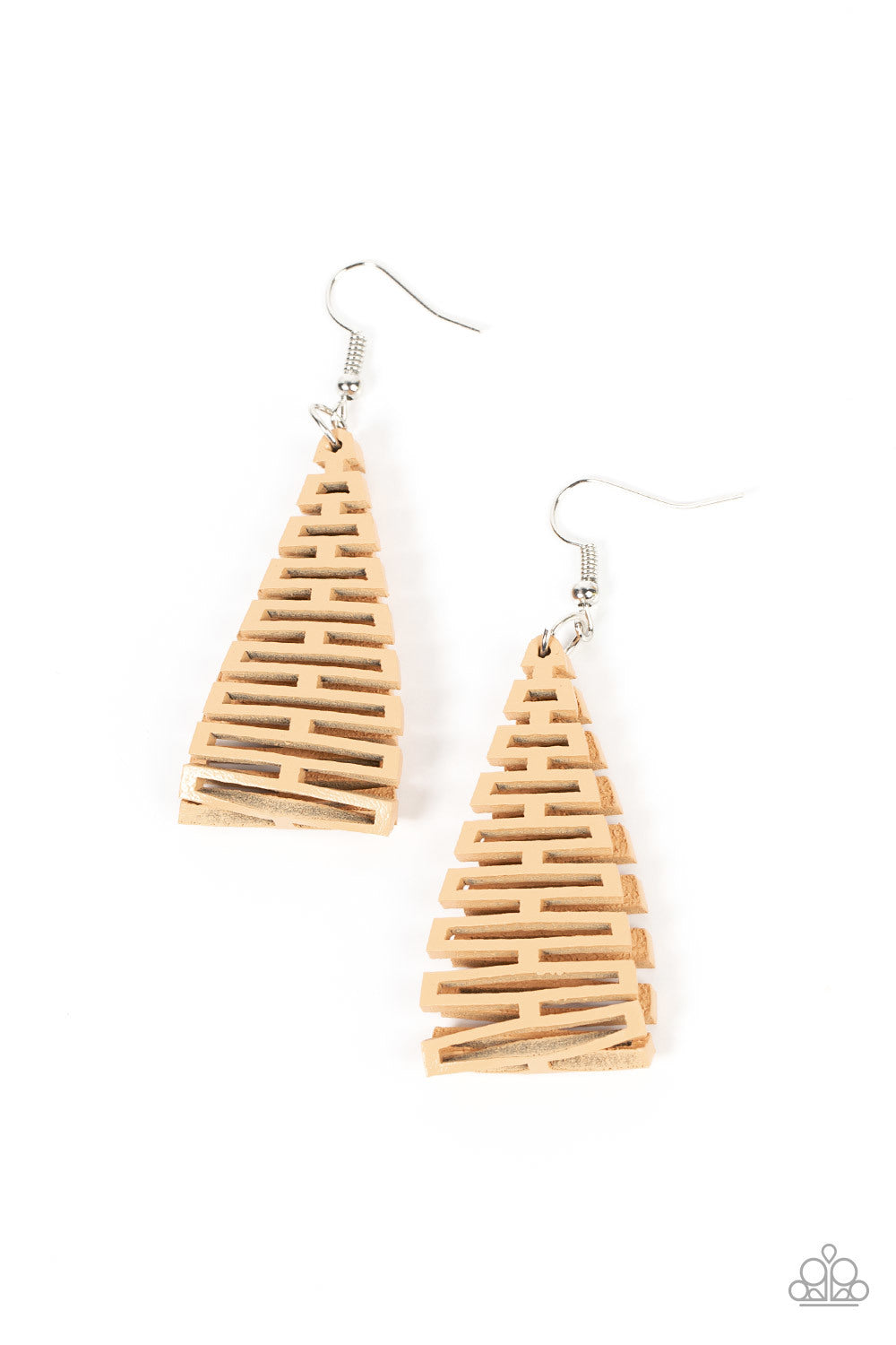 Paparazzi Earrings ~ Urban Delirium - Brown