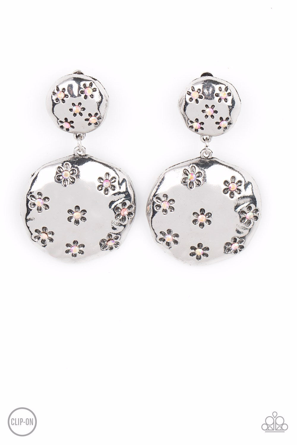 Paparazzi Earrings ~ Industrial Fairytale - Pink