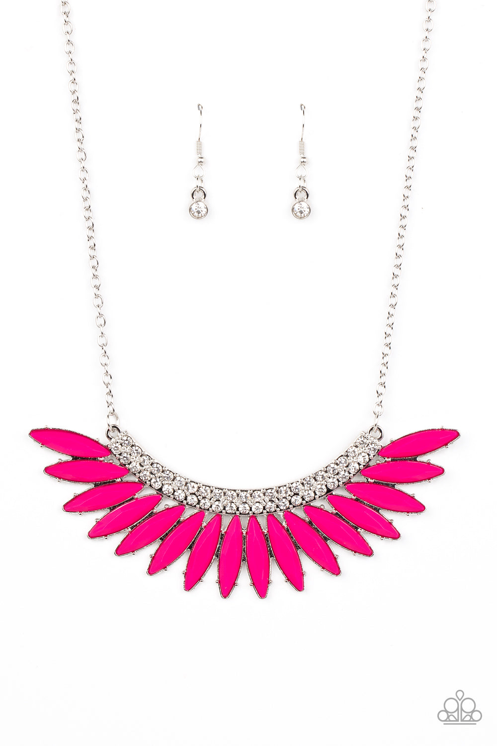 Paparazzi Necklace ~ Flauntable Flamboyance - Pink