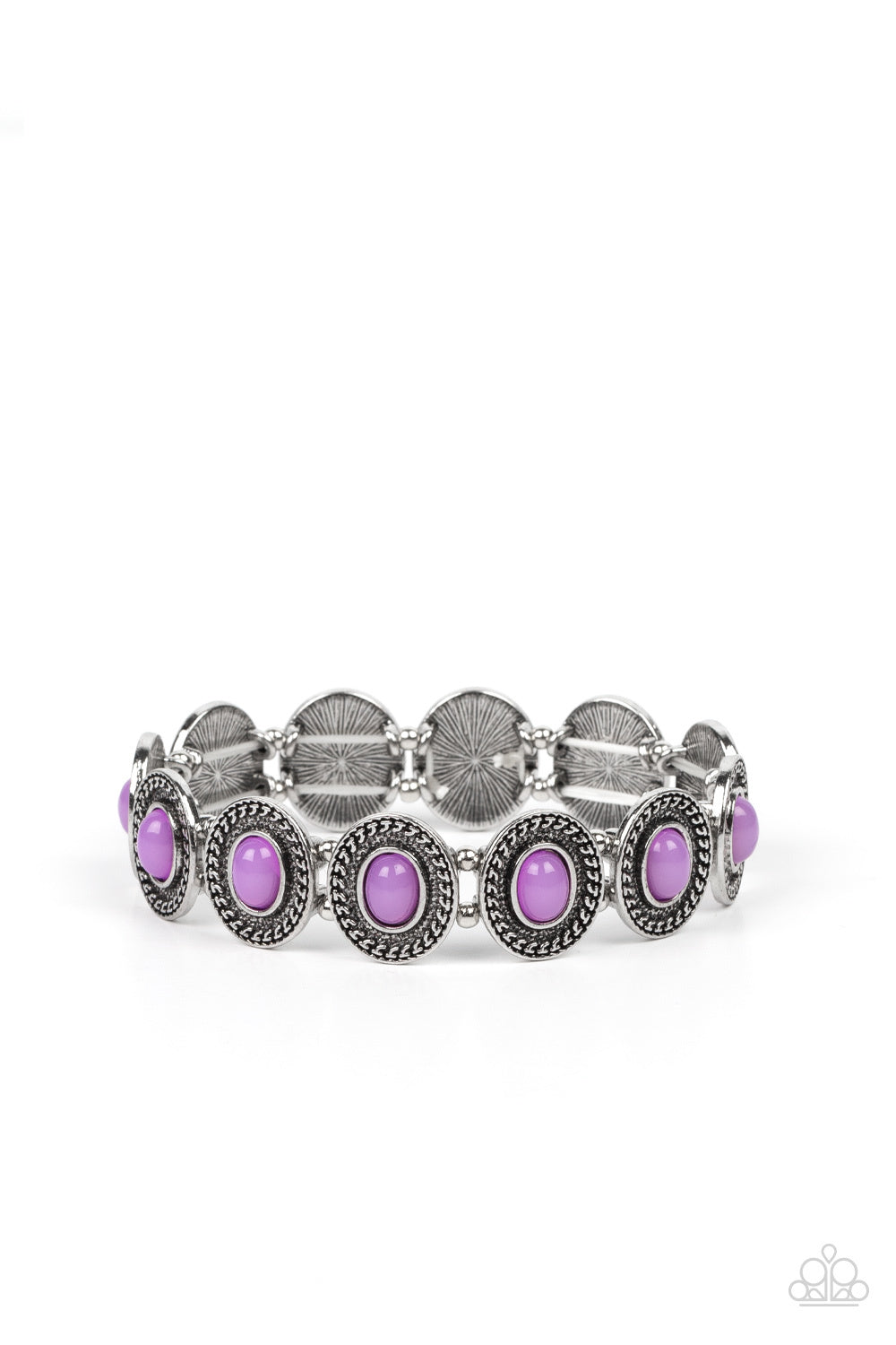 Paparazzi Bracelet ~ Dainty Delight - Purple