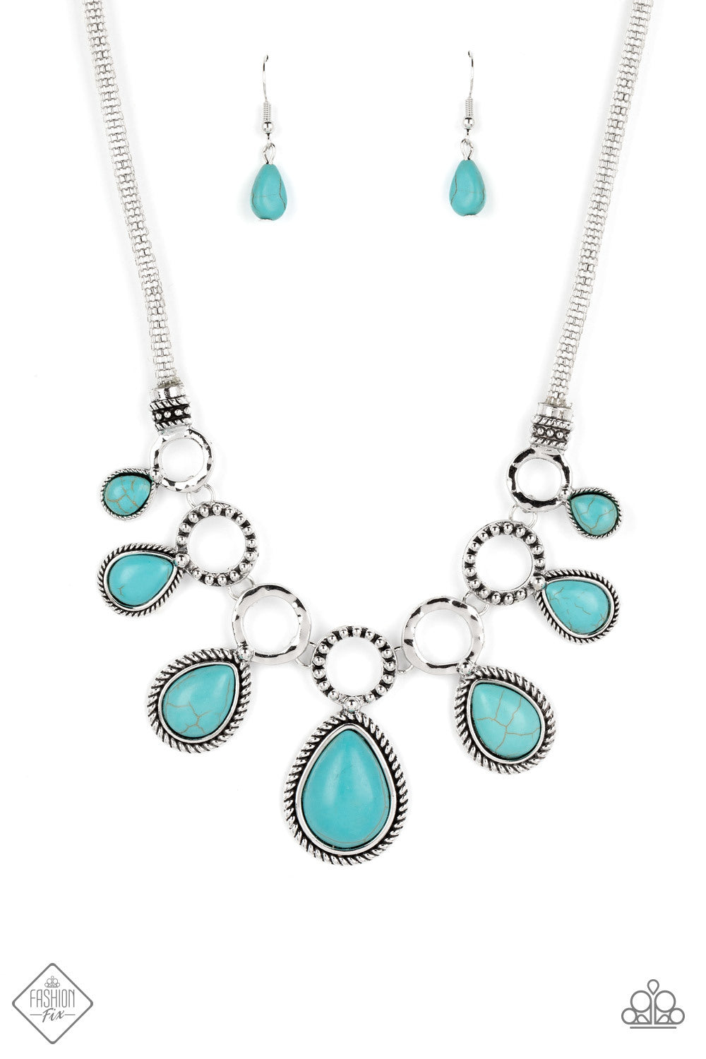 Paparazzi Necklace ~Riverside Relic - Blue