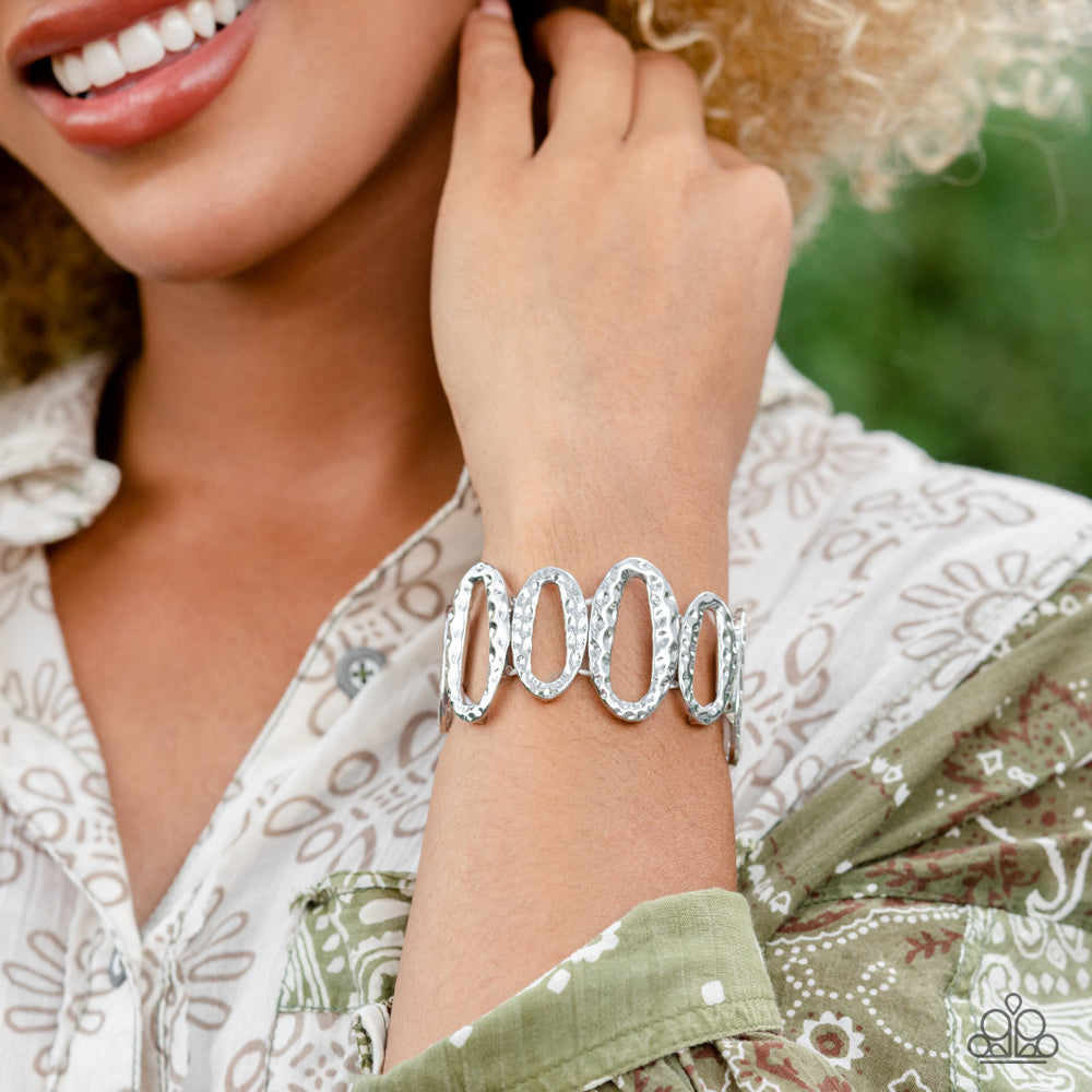 Paparazzi Bracelet ~ Homestead Heirloom - Silver