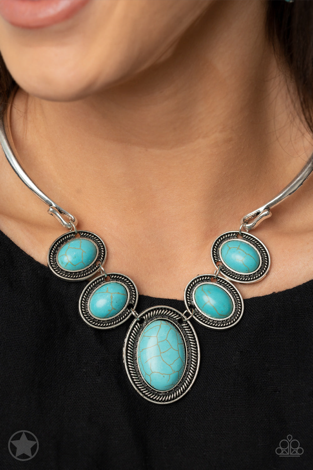 Paparazzi Necklace ♥ River Ride ♥ - Blue