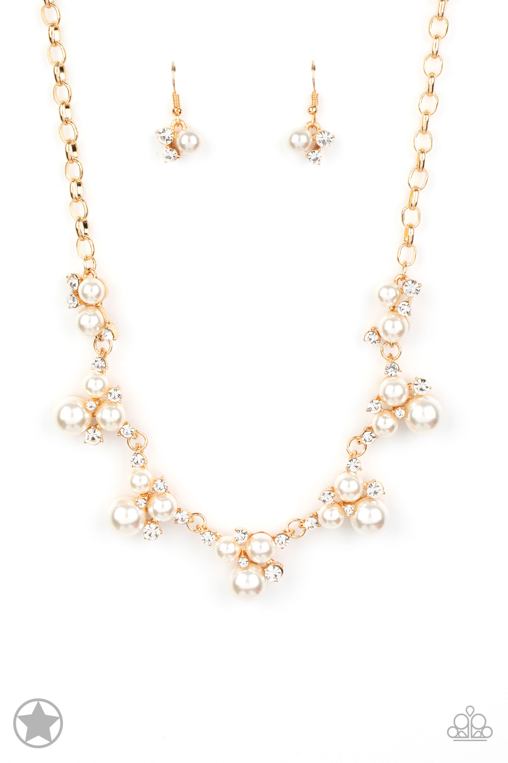 Paparazzi Necklace ♥ Toast To Perfection ♥ Gold