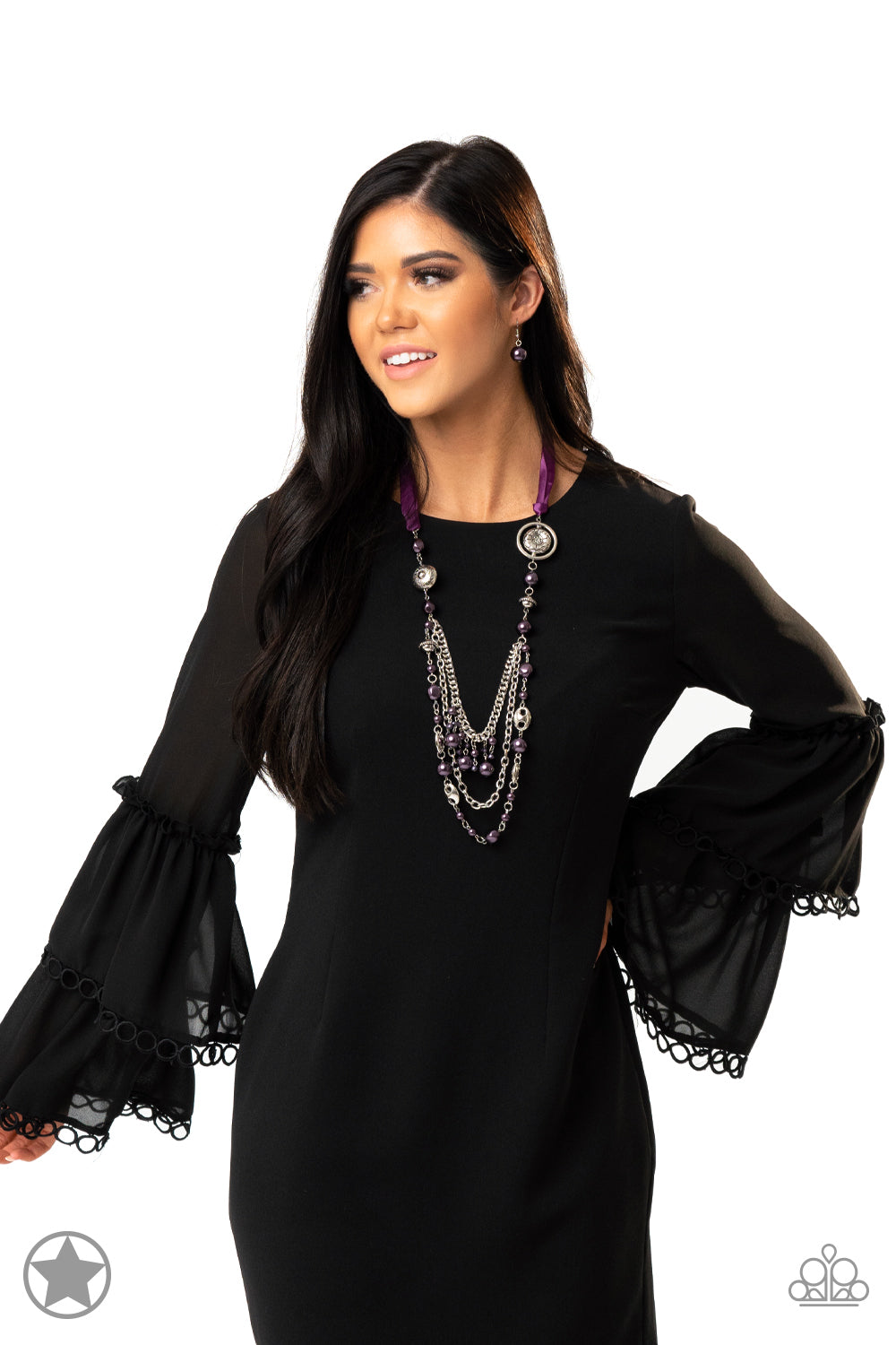 Paparazzi Necklace ♥ All The Trimmings ♥ Purple