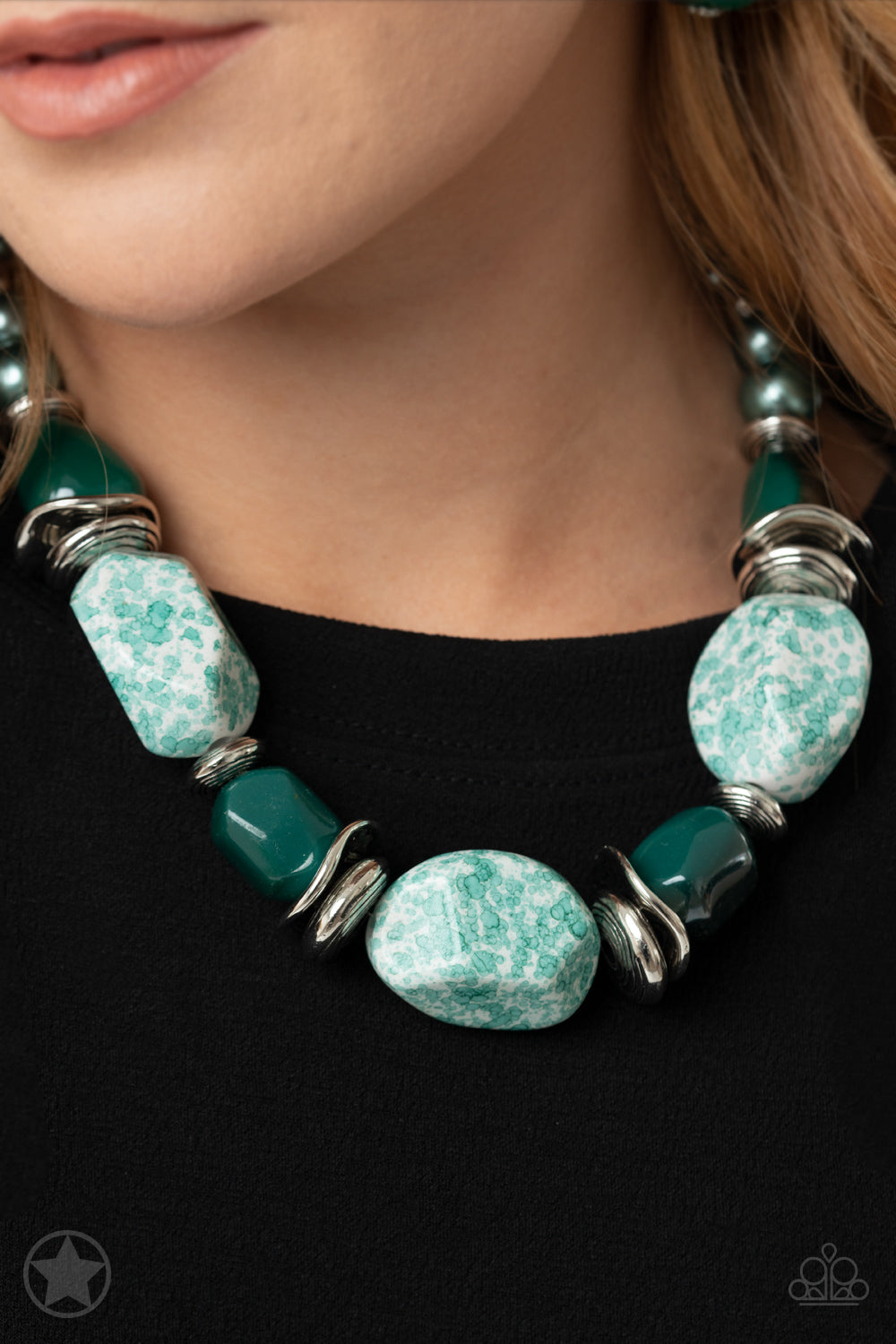 Paparazzi Necklace ♥ In Good Glazes ♥ - Blue