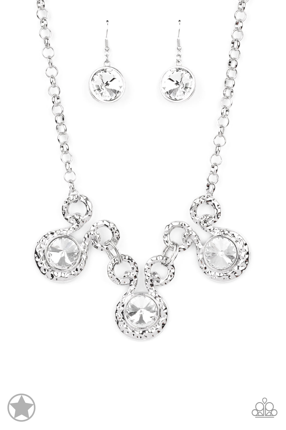 Paparazzi Necklace ♥ Hypnotized ♥ - Silver