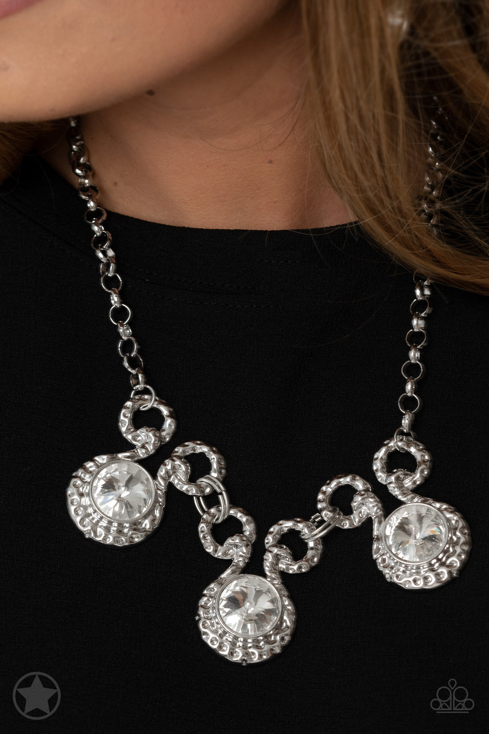 Paparazzi Necklace ♥ Hypnotized ♥ - Silver