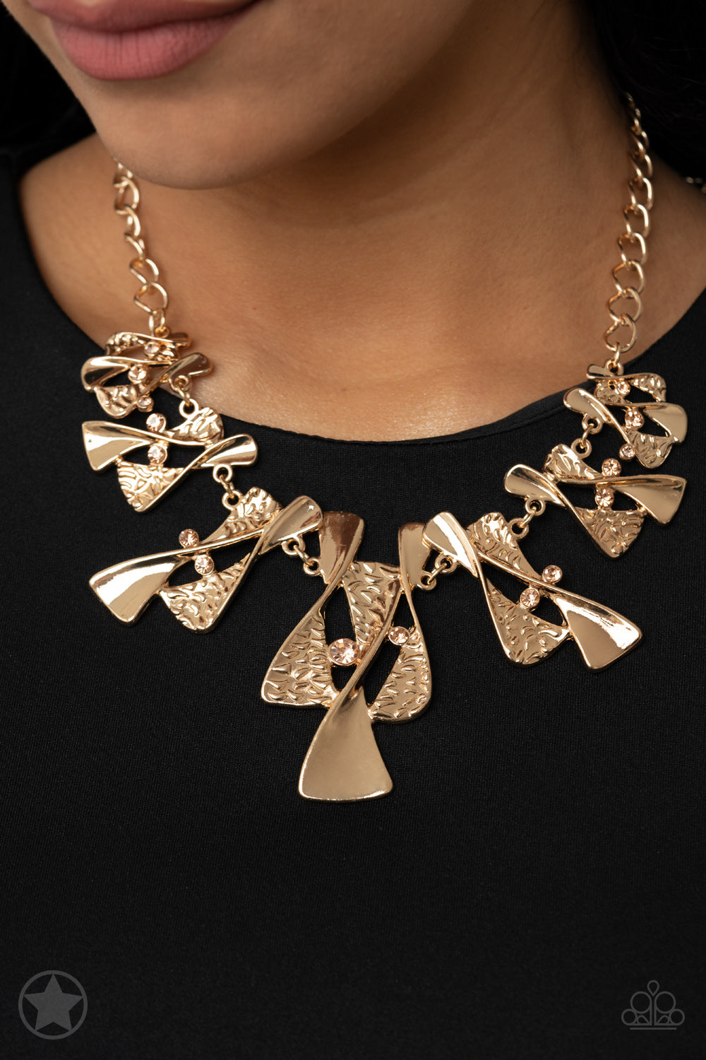 Paparazzi Necklace ♥ The Sands of Time ♥ - Gold