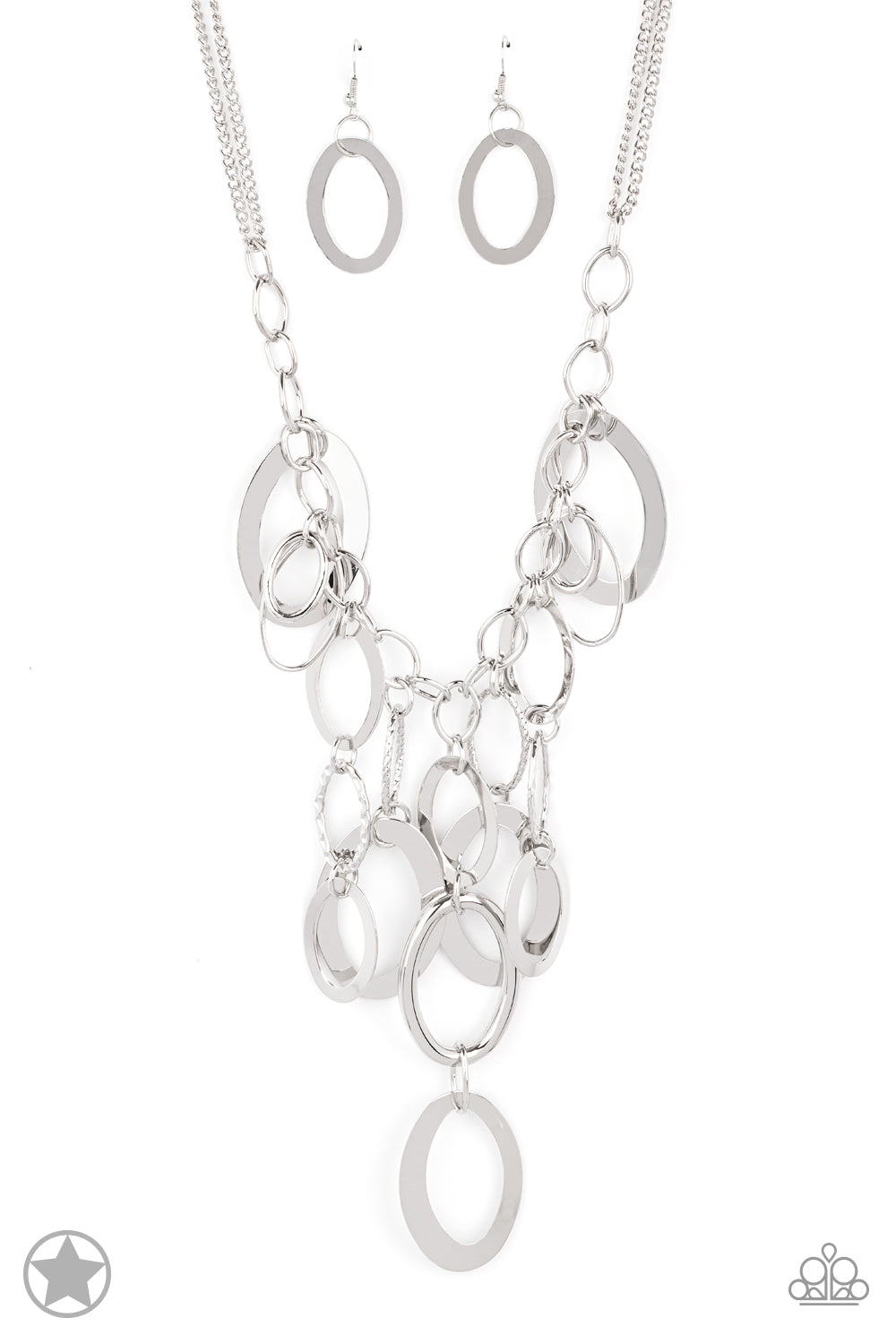 Paparazzi Necklace ♥ A Silver Spell ♥ - Silver