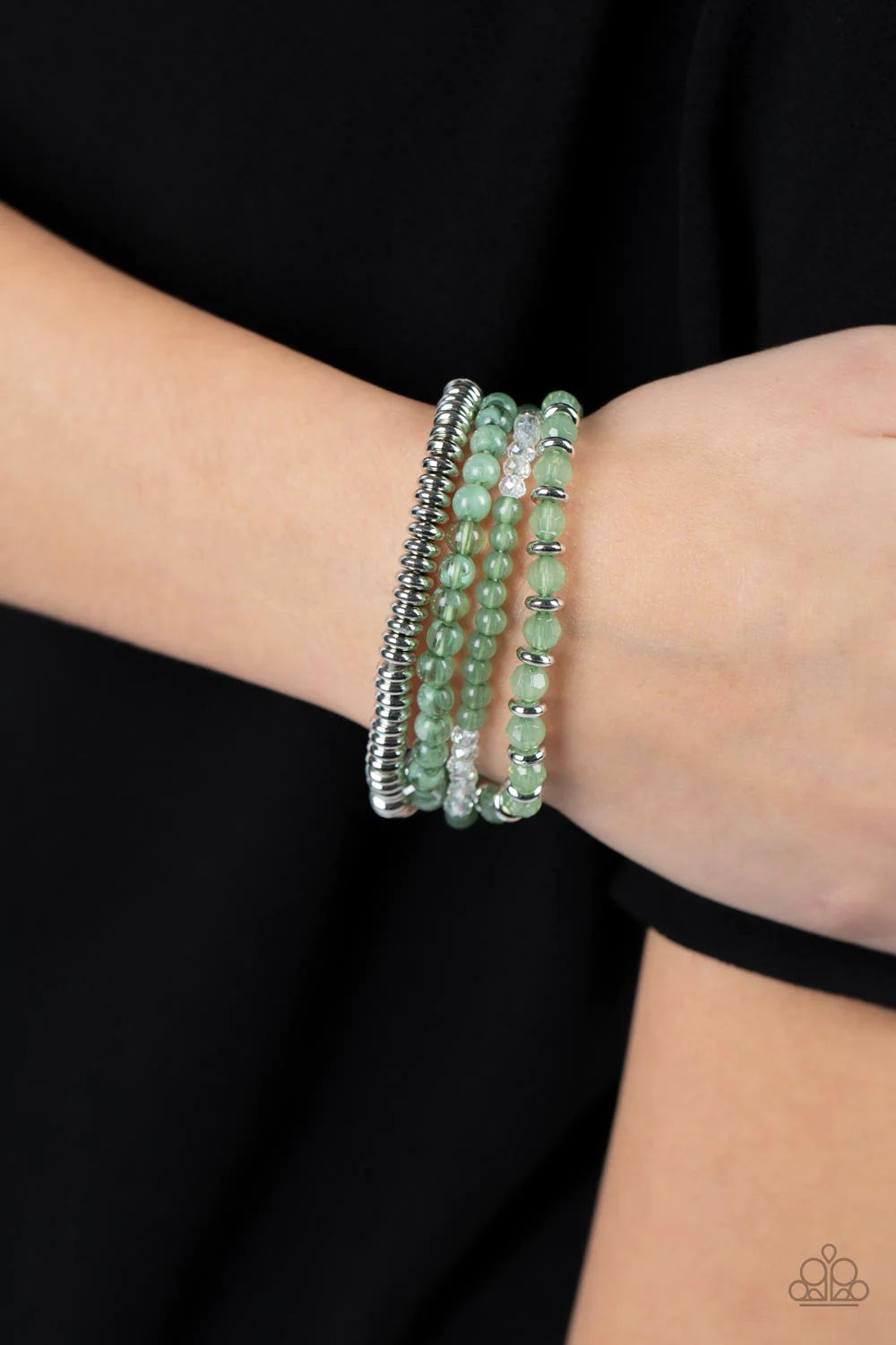 Paparazzi Bracelet ~ Destination Dreamscape - Green