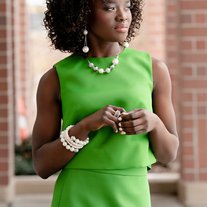 Paparazzi Necklace ~ Caliber Choreographer - White