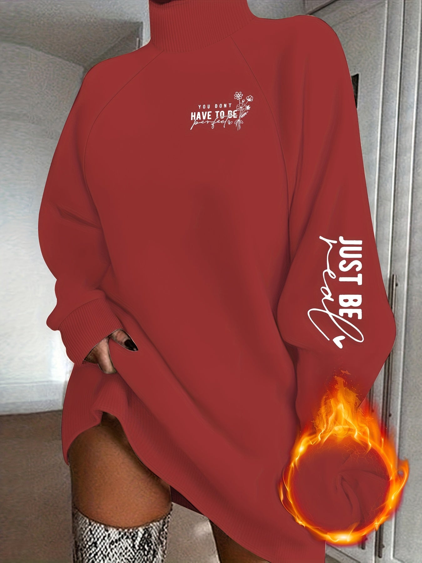 Elegant and Cozy High-Neck Pullover | Fall/Winter  Loose Fit | BeJeweled By Julie