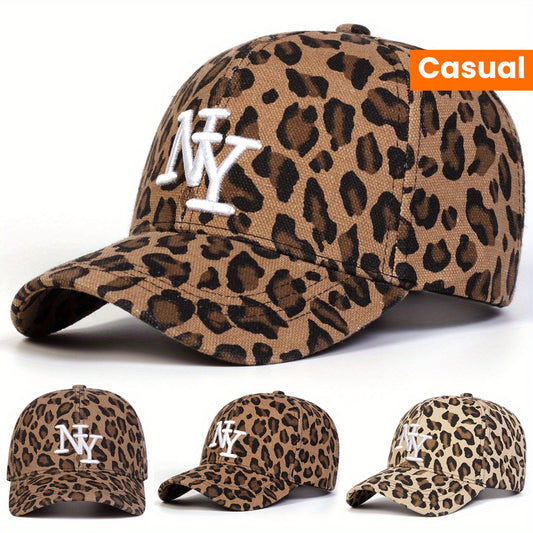 Leopard Print Women's Baseball Cap | BeJeweled By Julie
