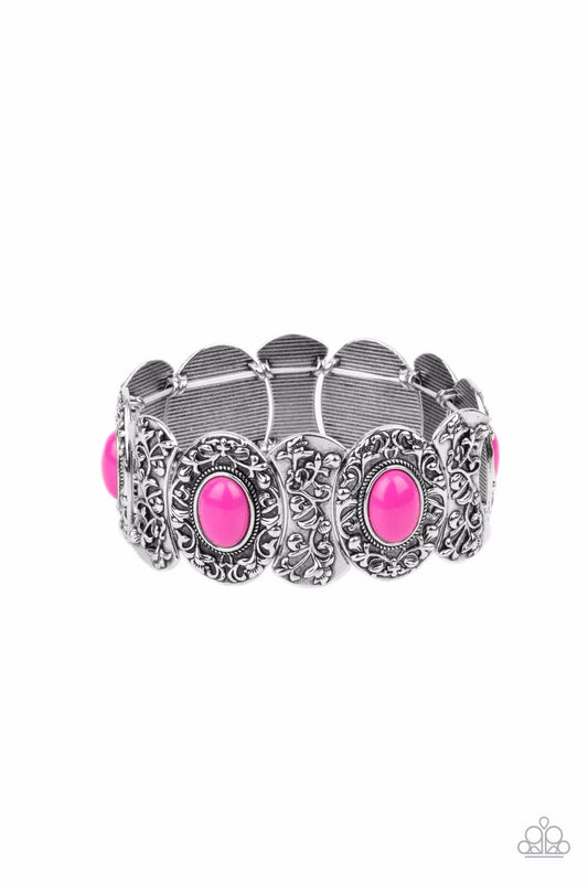 Paparazzi Bracelet ~ Versailles Vineyard - Pink