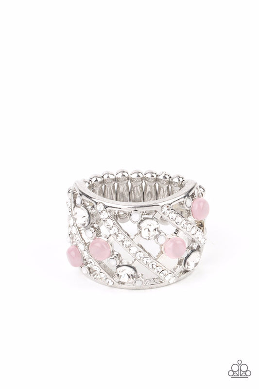 Paparazzi Ring ~ Bubbles for Brunch - Pink