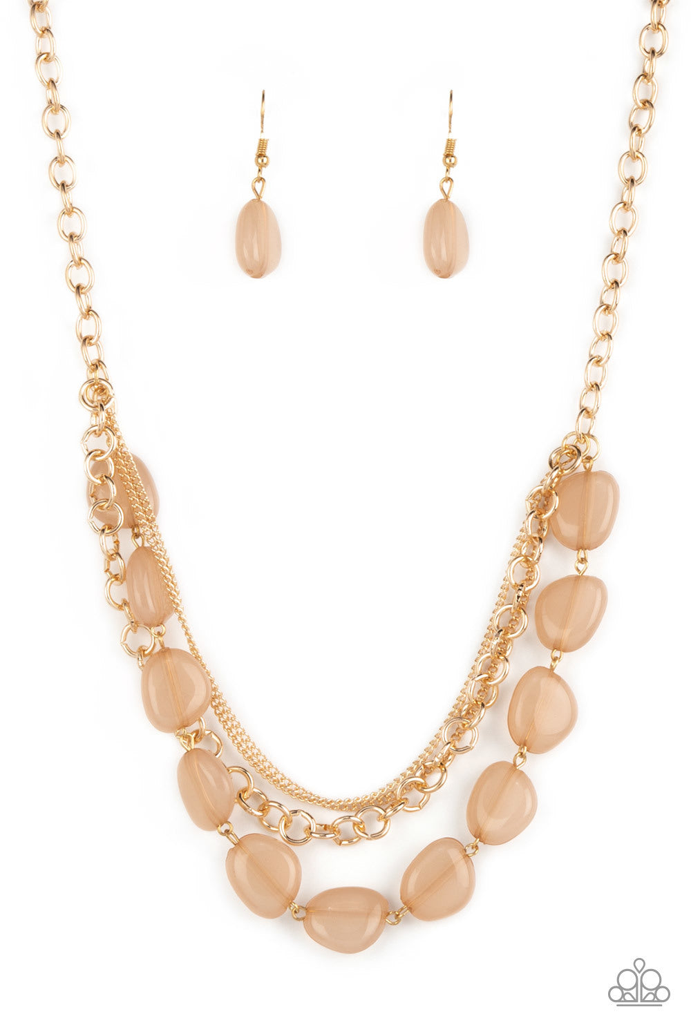 Paparazzi Necklace ~ Pumped Up Posh - Gold