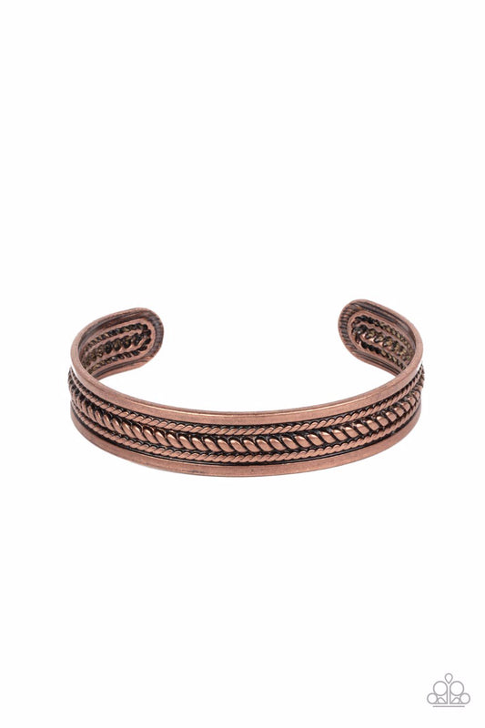 Paparazzi Bracelet ~ Urban Expedition - Copper