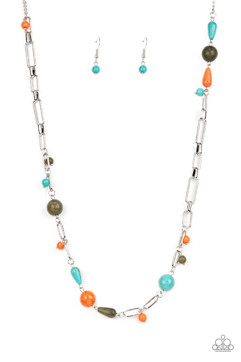 Paparazzi ♥ Desert Journey - Multi ♥ Necklace