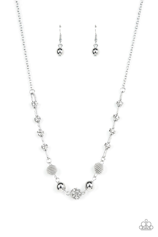 Paparazzi Necklace ~ Taunting Twinkle - White