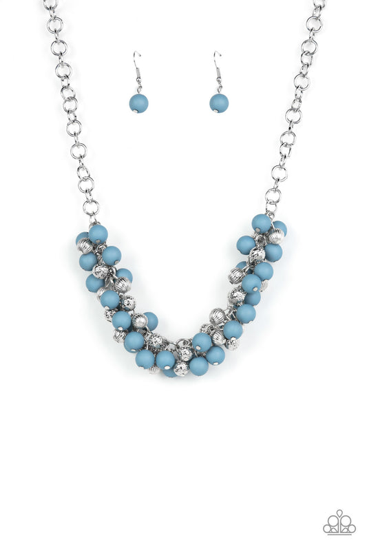 Paparazzi Necklace ~ Party Procession - Blue