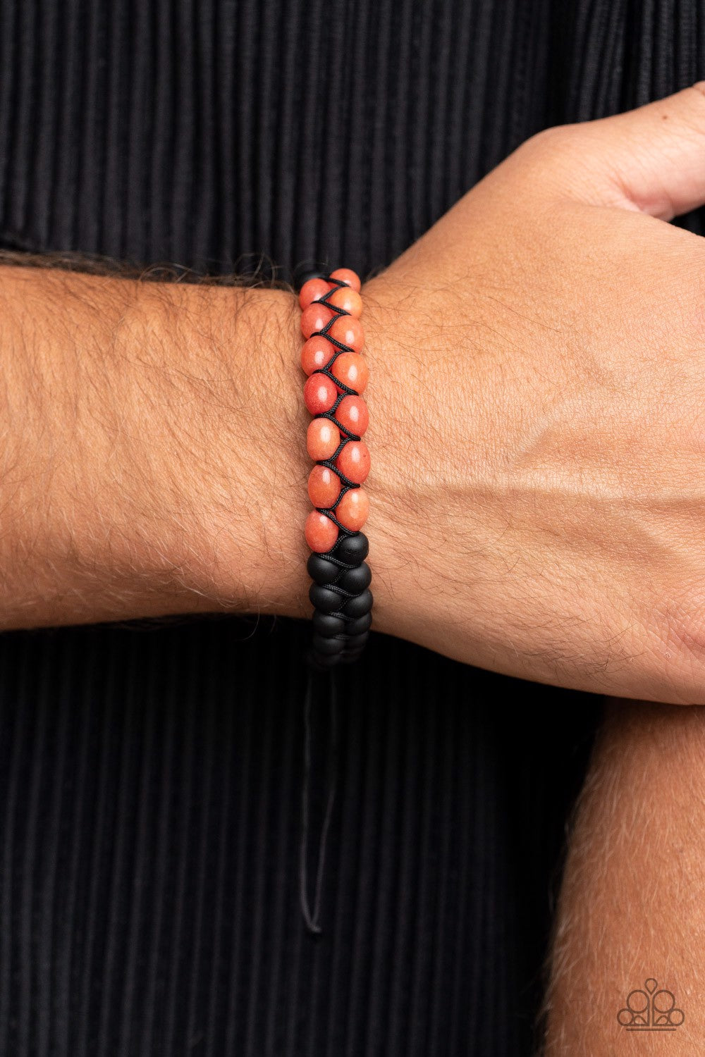 Paparazzi Bracelet ~ Just Play Cool - Orange Urban