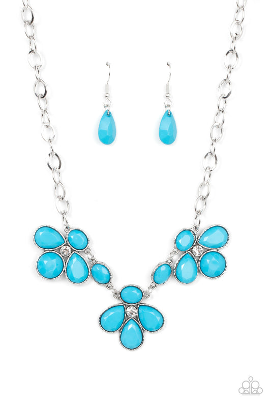 Paparazzi Necklace ~ SELFIE-Worth - Blue