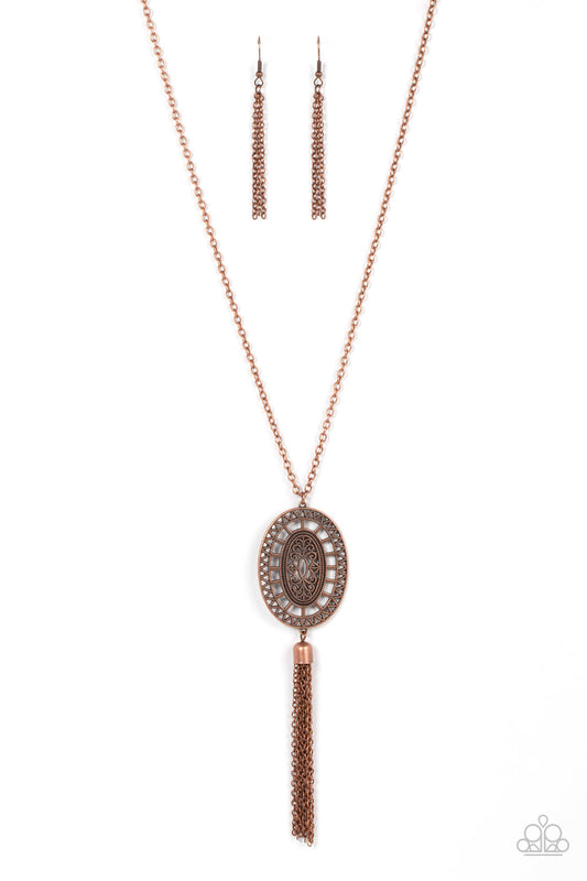 Paparazzi Necklace ~ Whimsically Wistful - Copper
