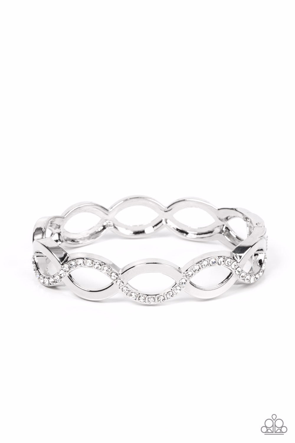 Paparazzi Bracelet ~Tailored Twinkle - White