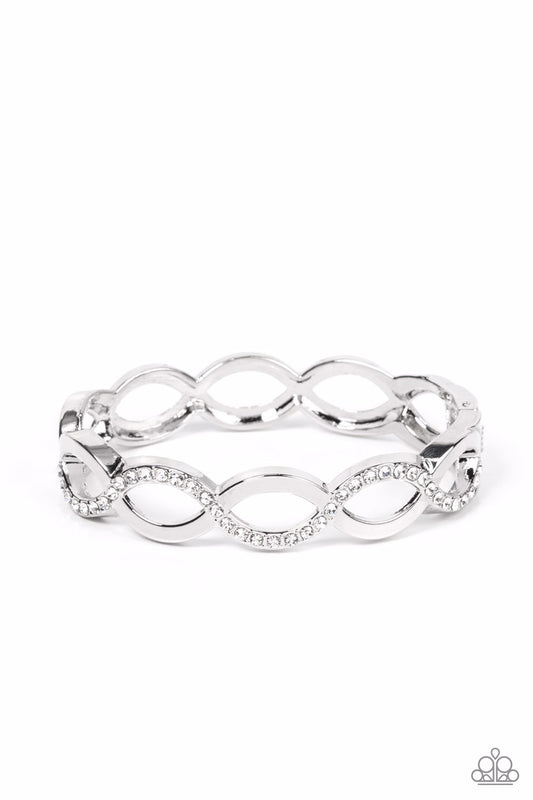 Paparazzi Bracelet ~Tailored Twinkle - White