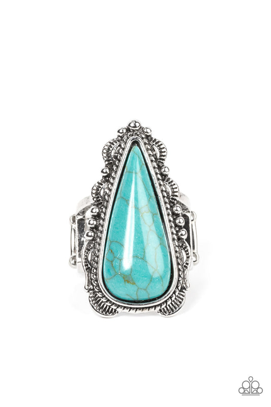 Paparazzi Ring ~ Canyon Collector - Blue
