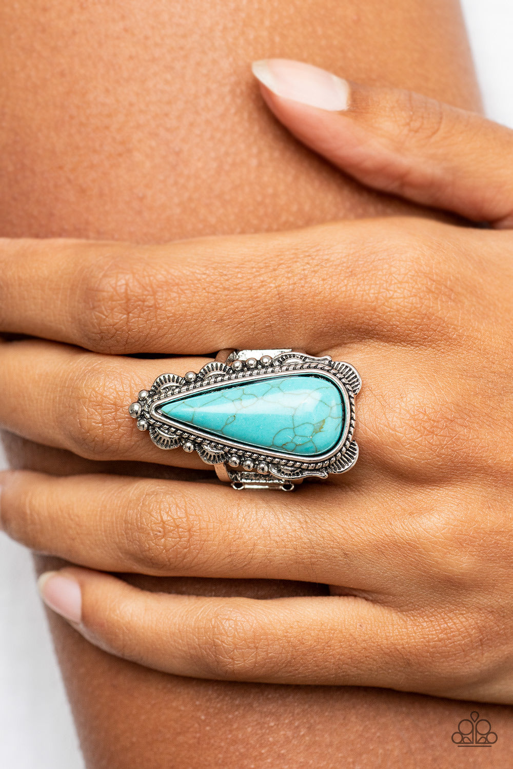 Paparazzi Ring ~ Canyon Collector - Blue