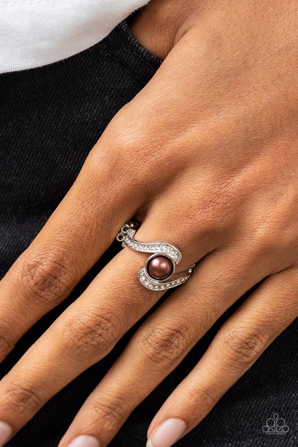 Paparazzi Ring ~ Envious Enrapture - Brown