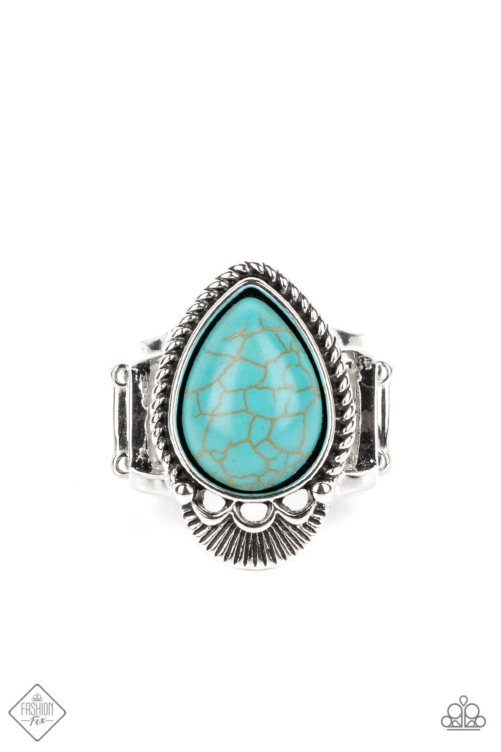 Paparazzi Ring ~ Rural Rapids - Blue