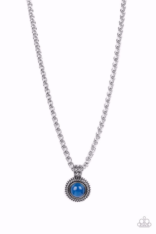 Paparazzi  Necklace~ Pendant Dreams - Blue Urban