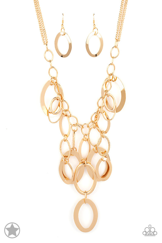 Paparazzi  Necklace ♥ A Golden Spell ♥ Gold